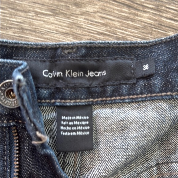 Calvin Klein Straight Jeans Classic Style - Picture 2 of 3